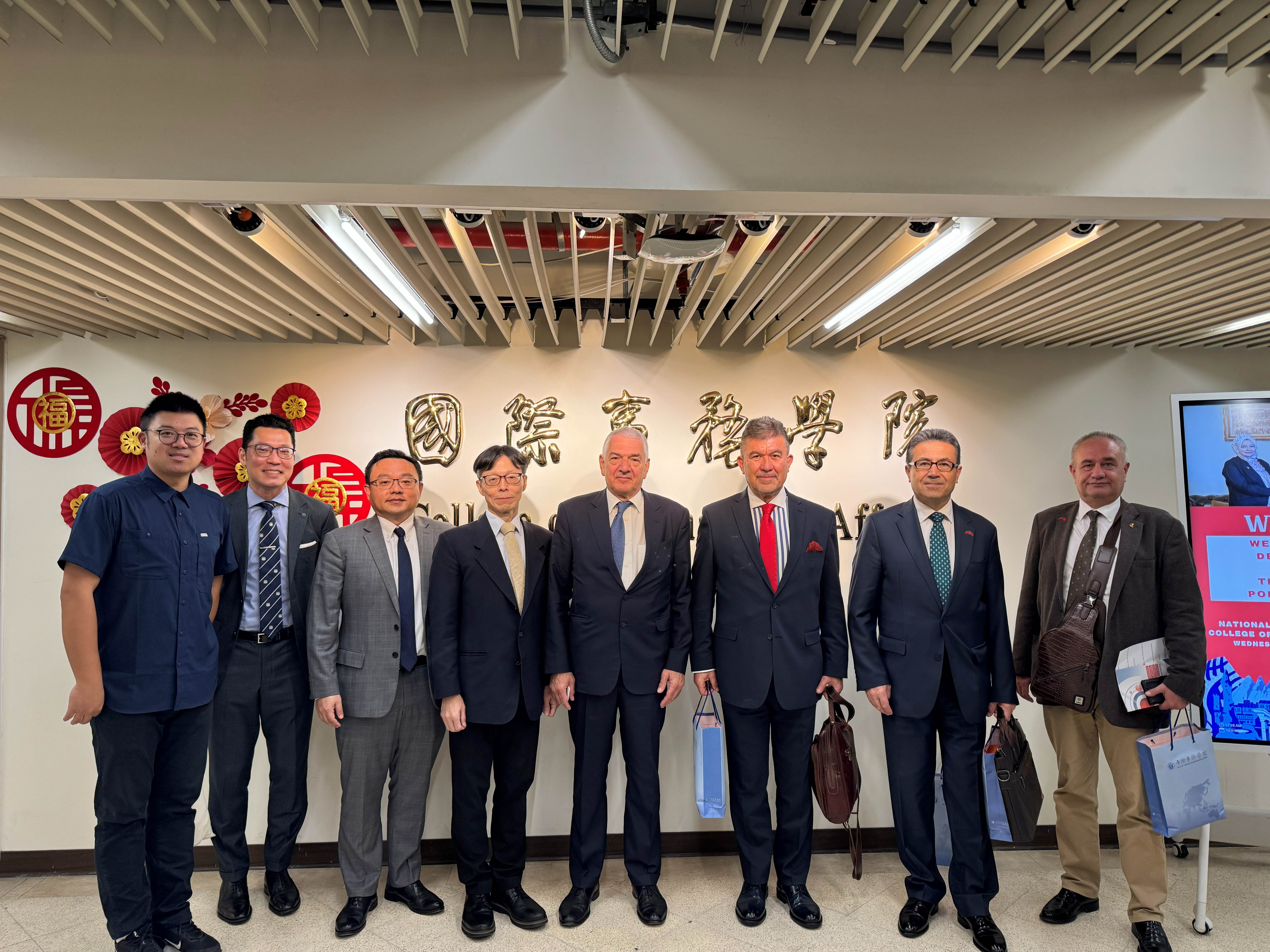 土耳其安卡拉政策中心代表團訪國際事務學院